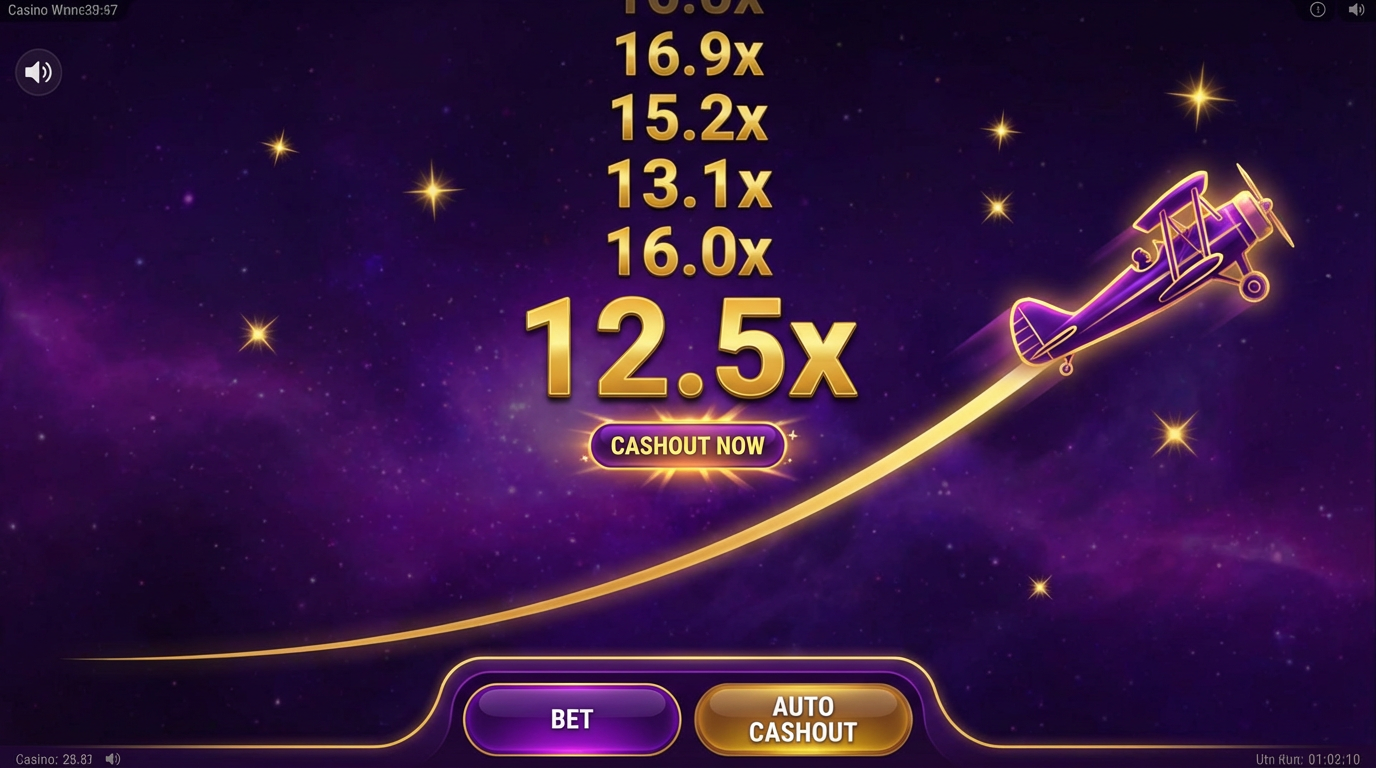 Aviator - Jogo Crash Emocionante